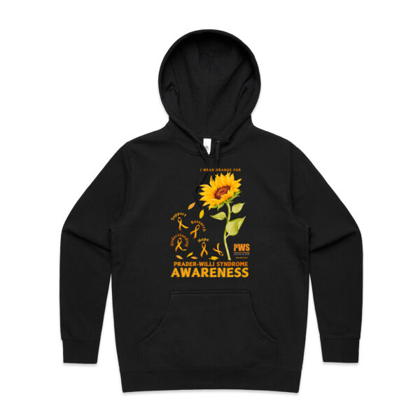 Womens Stencil Hood - regular fit, heavyweight Thumbnail