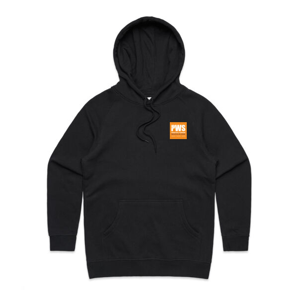 Heart back design - AS Colour Womens Supply Hood Thumbnail